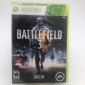 Battlefield 3 Microsoft Xbox 360 w/2 Discs 2011 By EA Complete & Tested Gaming